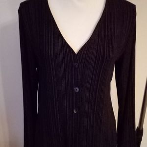 Christopher & Banks sz Med long sleeve button down